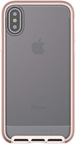 калъф за телефон tech21 Evo Elite, за iPhone, X и XS - Розово злато