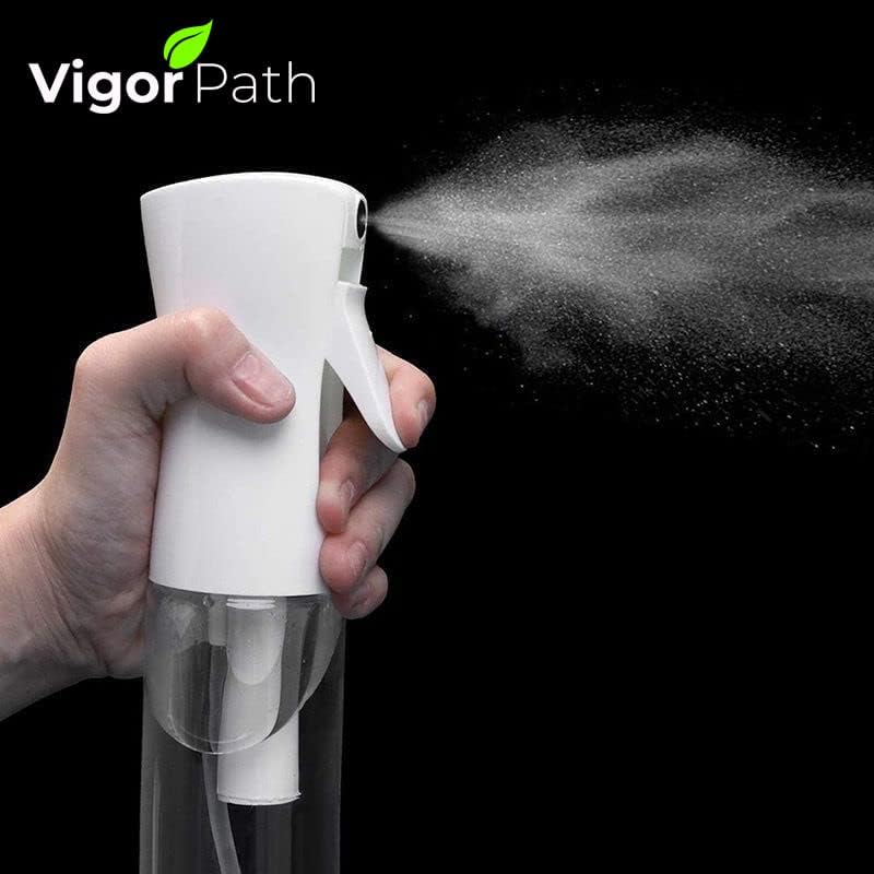 Флакон от лак за коса VIGOR PATH - Спрей непрекъснато пръскане нанотонкого мъгла - Празен флакон със спрей - Бутилка за многократна