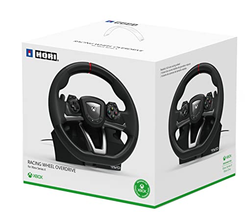 Racing Wheel Overdrive Разработен HORI за Xbox Series X | S - Официално лицензирани от Microsoft