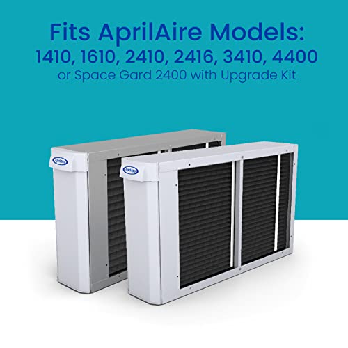 Заменяеми филтър AprilAire 413CBN за воздухоочистителей AprilAire за цялата къща - MERV 13 с въглерод, Здравословен Домашен Алерген + Намаляване на миризма, Въздушен филтър 16x25x4 (о?