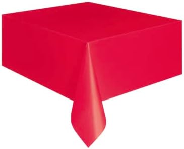 Правоъгълен Пластмасов капак за тапети - 54 x 108, Рубинено-червена, 1 бр.