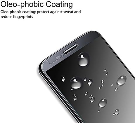 (2 опаковки) Supershieldz Предназначени за Motorola (Moto G7 Supra) Защитно фолио за екран от закалено Стъкло,
