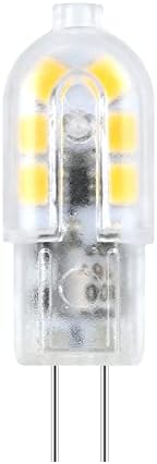 HUIMEIJIA G4 Led лампа 12 В Двухконтактные основни крушки AC/DC12V 2 Вата, което се равнява на 20 Вата, Подмяна