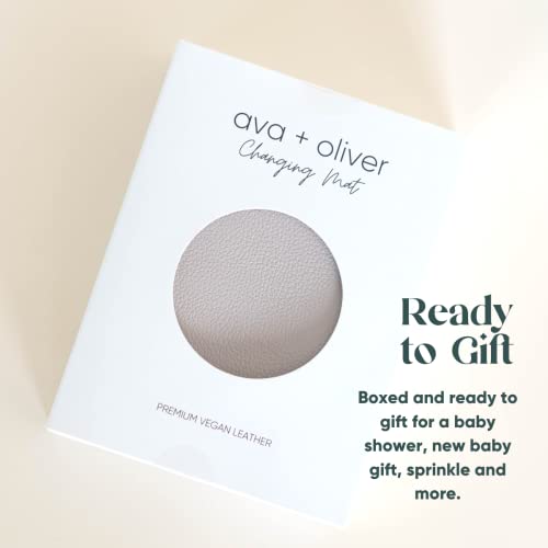 Комплект Стелки за Свободни ава + oliver от Веганской на кожата | Розов Правоъгълен със Сиво И ръба на
