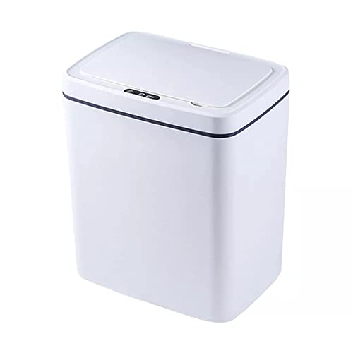 Кофа за боклук LODLY, Умно кофа за Боклук С Автоматичен Сензор за Боклук Smart Кошчето За боклук (Цвят: бял)
