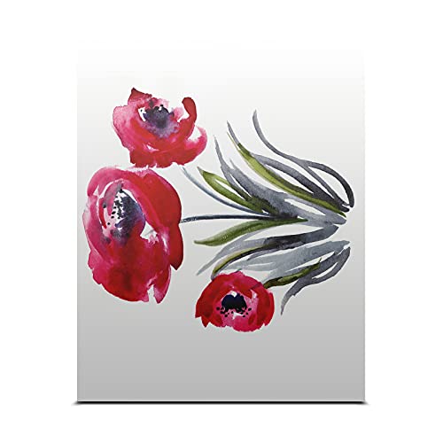 Дизайн на своята практика за главата Официално Лицензиран Mai Autumn Red Flowers Art Mix Vinyl Стикер Детска Стикер На Кожата,