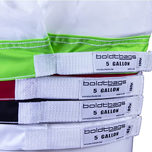 Boldtbags Повдигачи с касова брава с 5 литра - Комплект от 4 торби– Набор за екстракция гашишной есенции с лед за повишена