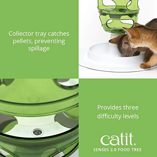Catit Senses 2.0 Хранително Дърво – Интерактивна Играчка за Котки