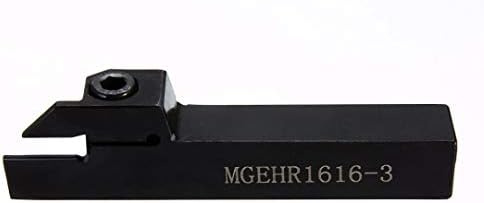 FINCOS 1бр MGEHR1616-3 Струг с ЦПУ държачът 100 mm Дължина на Скучни Апликации + 4шт Златни Видий плоча MGMN300