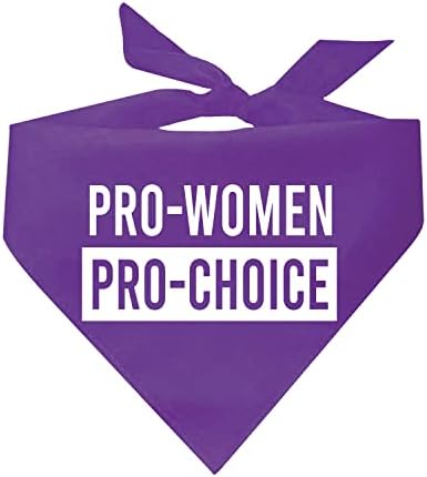 Кърпа за кучета Pro-Women Pro-Choice, забранява абортите, правата на жените (различни цветове)