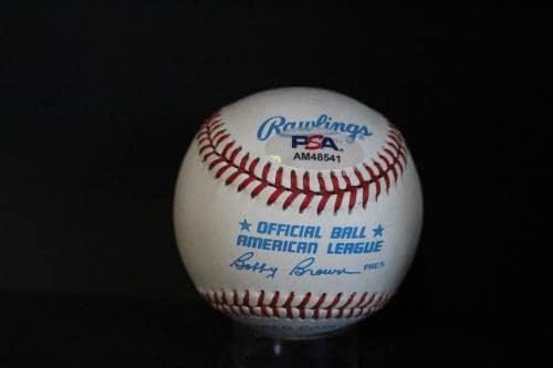 Джо Сьюэлл Подписа Бейзболен Автограф Auto PSA/DNA AM48541 - Бейзболни топки с Автографи