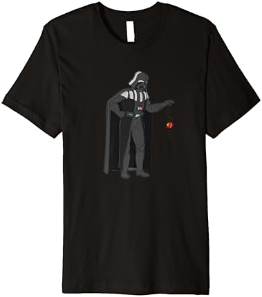Тениска премиум-клас Star Wars Darth Vader С Забавен Йо-Йо Мемом The Force