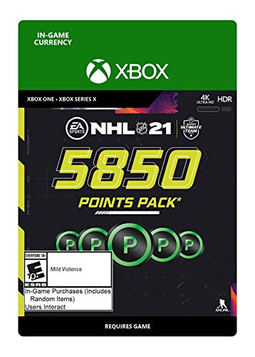 NHL 21: 5850 точки - Xbox Series X [Цифров код]