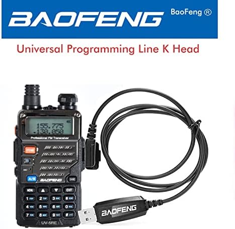 Преносим двупосочен USB-кабел за програмиране BaoFeng. за UV-5R 5RPlus, BF-888S, BF-888S EX, 5RX3, 3RPlus, H777, BF-F8HP,
