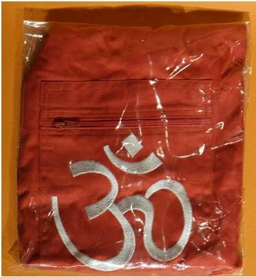 Чанта за подложка за йога от Естествен Памук със система за бързо Затягане