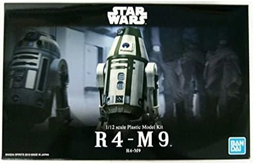 Комплект пластмасови модели Bandai Spirits Hobby Star Wars: R4-M9 Линия герои в мащаб 1/12, мулти