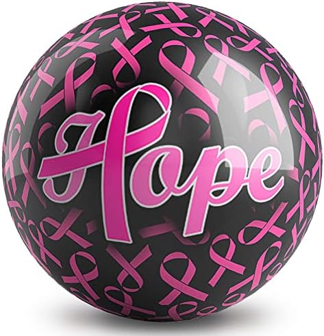 На топка за боулинг KR Strikeforce Hope for The Cause Розовата лента За боулинг от полиестер