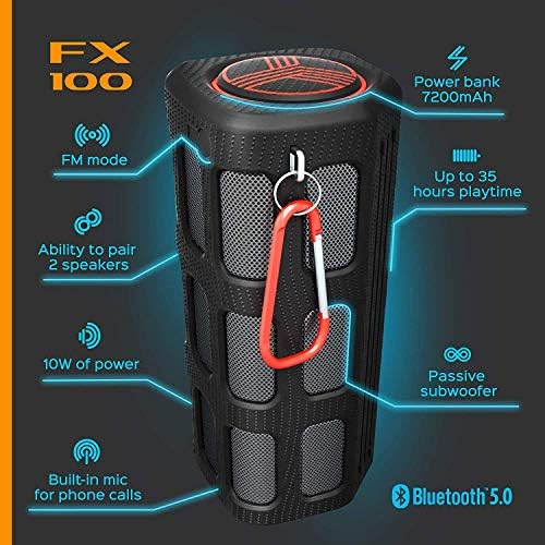 Безжични Слушалки за джогинг TREBLAB FX100 Extreme Bluetooth Speaker XR700 PRO