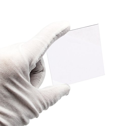 Стъкло с което с покритие от оксид индия-калай Huanyu 10 Ома ITO с ниско съпротивление за лабораторна употреба (10x10x1,1 мм, 300)