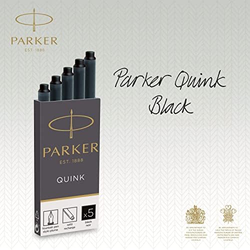Кутия за захранване на перьевой писалка Parker 1950382 създаден на Quink от 5 броя