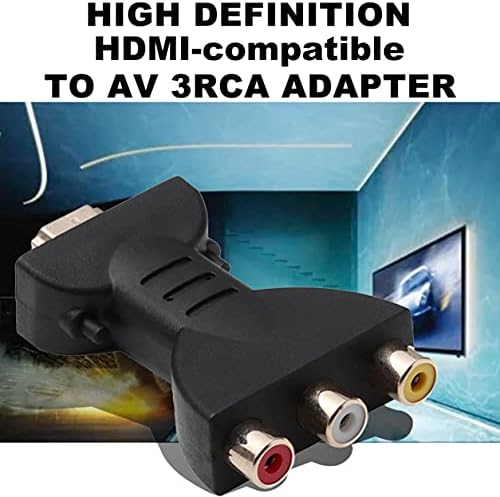 profectlen-US AV Цифров Сигнал HDMI-Съвместим с 3 RCA Аудио-Компонентен Видео Конвертор за КОМПЮТЪР, Проектор Таблетни
