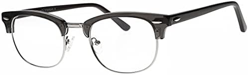 KRT Разпространява Очила за четене от истинско стъкло Clubmaster с Прозрачни увеличительными лещи, диоптър от 1,00 до
