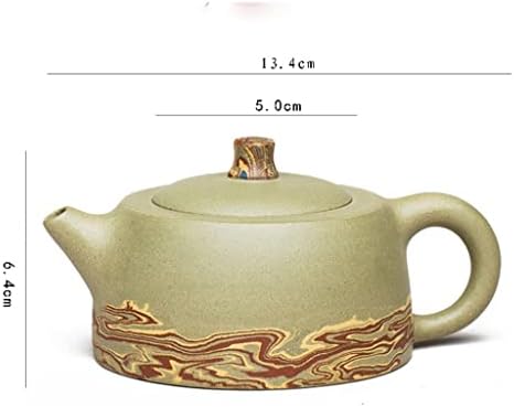 CCBUY Творчески моделирующий керамичен чайник с шарките на Кунг-фу, кана за чайна церемония, чай комплект аксесоари