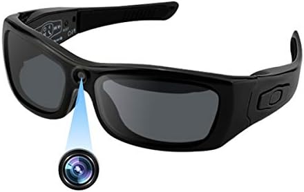 CAMAKT Bluetooth Слънчеви Очила Камера с Full HD 1080P видео Рекордер Очила Камера, Спортна Екшън Камера Мини с Поляризирани лещи Satety със защита от ултравиолетови лъчи за улицат
