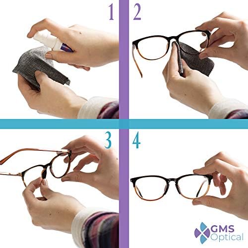 XOXO Optical® - Тънки силиконови носа облицовка с плосък контур за очила, слънчеви очила и средства за грижа за очите - Супер