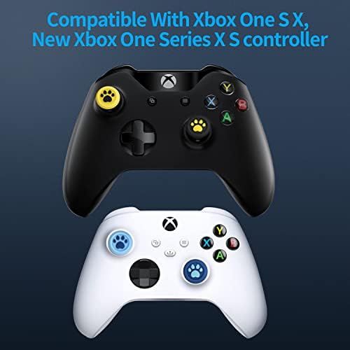 Дръжки за палеца за контролера на Xbox One – 5 Двойки Капачки за джойстик, Капачки за аналогови стика, Сменяеми