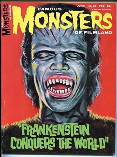 Известните чудовища на Страната филми 39 1966-Харрихаузен-Вик Презио-Франкенщайн-FN+