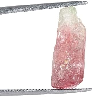 GEMHUB Непреработена Розов Турмалин | 2,95 Карата, Бразилски Ронлива Скъпоценен Камък|, Лечебен кристал