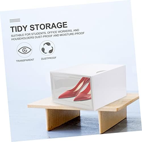 Zerodeko 1 бр. Кутия с Прозрачна Пластмасова Кутия за обувки Прозрачни Чекмеджета-Организаторите за Грим Прозрачни чекмеджета за дрехи, Прозрачни Чекмеджета-Организат