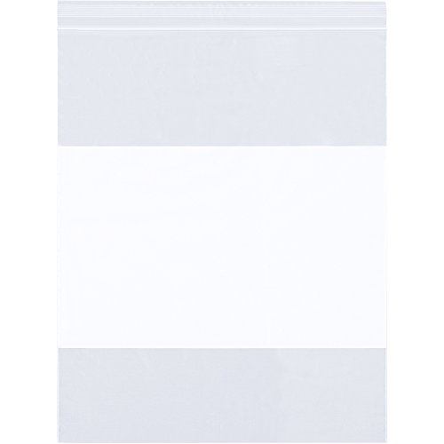Бял блок, отново закрываемый, 2-миллиметровые найлонови торбички, 20 x 24, Прозрачен, 250 / Калъф