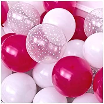 20pcs 12 инча Набор от Латексови Балони Звезда Прозрачни Розови Златни Балони Сватбена Украса на Детски Душ Рожден Ден Аксесоари