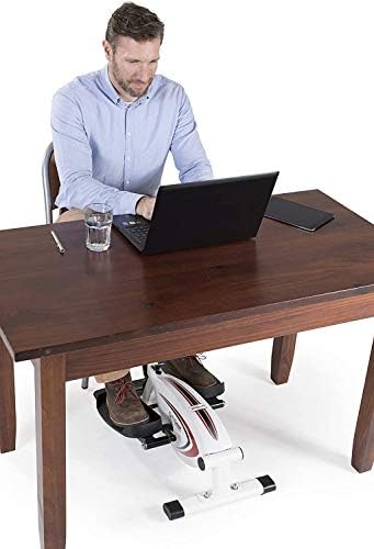 Крак машина за наем FitDesk под масата с магнитно съпротивление за тихи и плавно движение - Регулируемо напрежение с цифров измерителем изпълнение