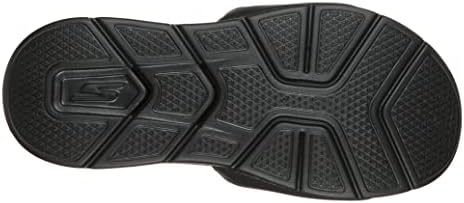 Мъжки сандали Skechers Go Consistent Slide Sandals – Спортна плажни обувки за душ с поролоновой подплата, Черно, ширина