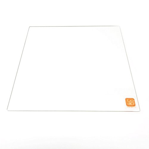 GO-3D ПЕЧАТ 250 мм х 250 мм Боросиликатная Стъклена Плоча/Легло с Плосък Полиран ръб за 3D-принтер