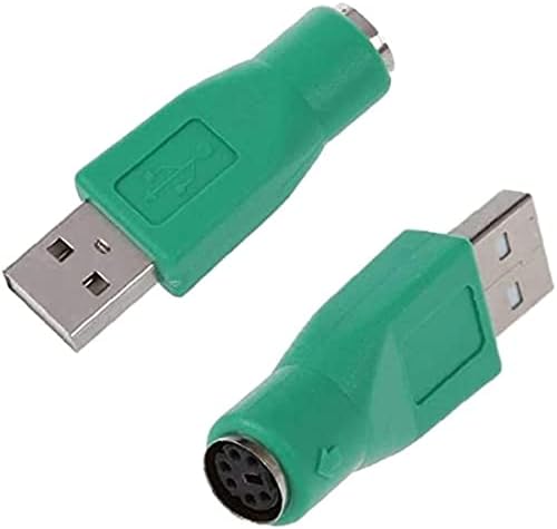 Meikakka USB Конектор Подмяна на Адаптер PS/2 Конвертор USB Адаптер за Мишка и Клавиатура 1 бр.