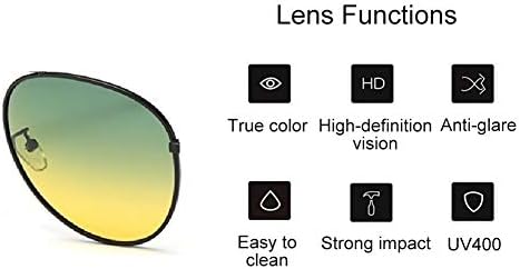 Rungear Поляризирани Очила за Нощно Виждане UV400 HD за Мъже, Защитни Очила За шофиране