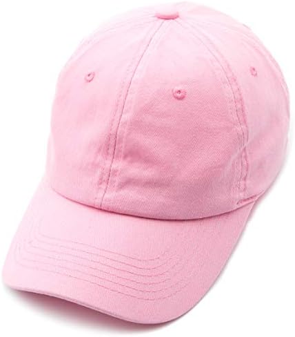 C. C Hatsandscarf Базова Класическата бейзболна шапка От памук, Регулируема, Подходяща За мъже И Жени, нисък профил Празна
