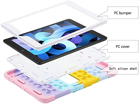 [2] Нова комплект протектори за екрана на iPad 10.2 с калъф за iPad 10.2 9-то поколение 2021 / 8-то поколение 2020 / 2019
