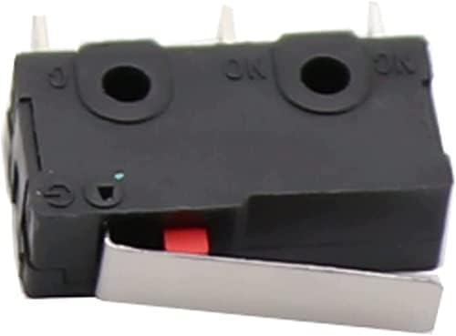 Крайния изключвател SHUBIAO 5 бр./лот, клас микропереключатель SS-5GL, 5A 125 В, 1.47 (N), детайли за 3D-принтери, 3A, тампон на мини-бутона на мишката, медни Аксесоари (цвят: OneColor)