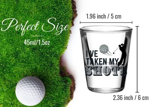Подаръци за голф Onebttl за мъже и жени, Уникален Набор от питиета за голф обем 2-1, 5 грама за любителите на голфа,