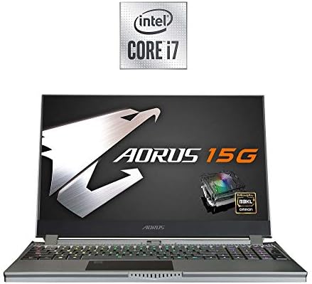 GIGABYTE [2020] Върховният лаптоп за игри AORUS 15G (XB), 15.6-инчов FHD 240Hz IPS, GeForce RTX 2070 Super Max-Q, Intel
