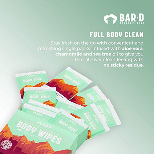 BAR-D Кърпички за тяло и Дезинфектанти, салфетки Стартов комплект Кърпички за тялото и Пътни Антибактериални Кърпички за ръце