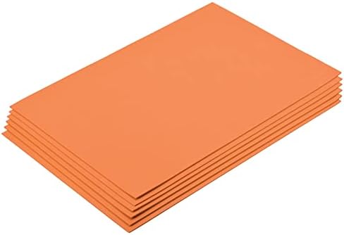 Листове от Пяна EVA MECCANIXITY Оранжево 17,72x11,81 Инча дебелина 2 мм, за да Работи САМ, 6 бр.