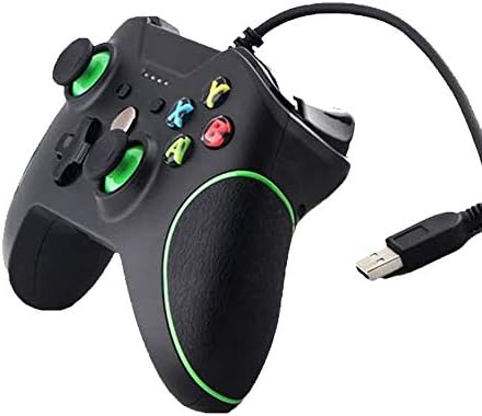 Жичен контролер Xbox One, USB геймпад MOLICUI за Microsoft Xbox One /Тънък / КОМПЮТЪР, Черен