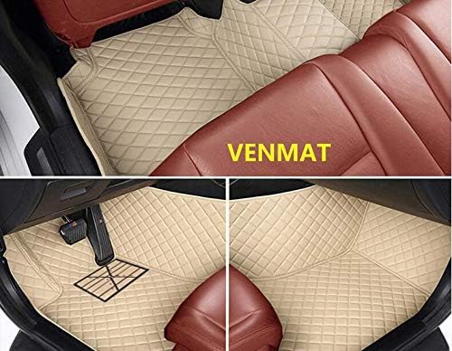 Автомобилни постелки VENMAT, Ушити специално за Honda Vezel 2014-2018, Автомобилни Килими за крака Изкуствена Кожа,