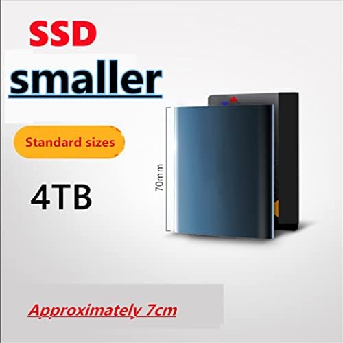 Преносим твърд диск Typc-C с модел SSD 4 TB И 2 TB Външен твърд диск 1 TB 500 GB Мобилен твърд диск, USB 3.1